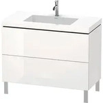 Duravit L-Cube Waschtisch-Unterschrank LC6938N6969 100 x 48 cm, ohne Hahnloch,