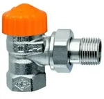 IMI Heimeier Eclipse Thermostatventil 393102000 Eck 1/2", Rotguss vernickelt