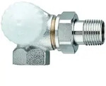 Heimeier Thermostatventill V-exakt II 371302000 Winkeleck links, Rp 1/2", Rotguss