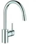 Grohe Concetto K&uuml;chenarmatur 32663003 chrom, schwenkbarer Auslauf