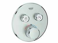 Grohe Grohtherm Smartcontrol Brausethermostat 29119DC0, supersteel, 2 Absperrventile