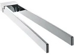 Emco Art Handtuchhalter 165000143 chrom, L&auml;nge 430 mm, 2-armig, schwenkbar