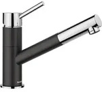 Blanco K&uuml;chenarmatur 525038 ausziehbar, SILGRANIT-Look anthrazit