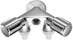 Schell Nebenanschluss Doppelventil 033680699 Innengewinde 1/2", chrom, mit