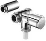 Schell Nebenanschlussventil 033240699 chrom, 3/4", mit Comfort Griff