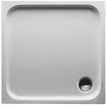 Duravit Quadrat-Duschwanne D-Code 720101000000000 Einbauversion, 800 x 800 mm,...
