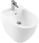 Villeroy & Boch Stand-Bidet Subway 2.0 540100R1 wei&szlig;, 1 Hahnloch, &Uuml;berlauf,
