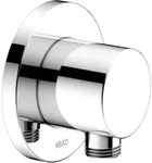 Keuco IXMO Schlauchanschluss 59547010001 verchromt, Rosette rund