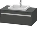Duravit Ketho Waschtisch-Unterschrank KT679504949 100 x 55 cm, graphit matt,...