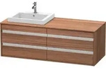 Duravit Ketho Waschtisch-Unterschrank KT6757L7979 140x55x49,6cm, f&uuml;r