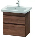 Duravit DuraStyle Waschtisch-Unterschrank DS647907979 58 x 36,8 cm, nussbaum...