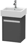 Duravit Ketho Waschtisch-Unterschrank KT6630R4949 40x32x55cm, wandh&auml;ngend, T&uuml;r