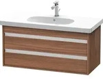 Duravit Ketho Waschtisch-Unterschrank KT664807979 100 x 45,5 cm, nussbaum...