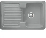 Villeroy & Boch Condor Einbausp&uuml;le 674501SL mit Ablaufgarnitur und Handbet&auml;tigung,