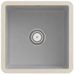 Villeroy und Boch Unterbausp&uuml;le 332501SM mit Ablaufgarnitur und Handbet&auml;tigung,