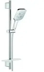Grohe Rainshower Brausegarnitur 26583000 chrom, Brausestange 600mm, 3 Strahlarten