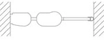 Kermi Pega Pendelt&uuml;r 1-fl&uuml;gelig mit Festfeld PE1FR10020VAK 100x200cm, silber