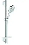 Grohe Rainshower Brausegarnitur 26546000 chrom, Brausestange 600mm, 3...