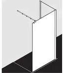 Kermi Pasa XP Seitenwand PXTWF075201PK 75x200cm, silber mattglanz, ESG klar...