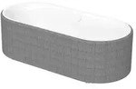 Bette BetteLux Oval Couture Badewanne 3466-000TX 180x80x45cm, wei&szlig;