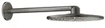 Grohe Rainshower Kopfbrauseset 26475AL0 hard graphite geb&uuml;rstet, Brausearm...