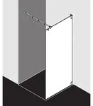 Kermi Filia Glasanlage FITWF10020VAK 100x200cm, silber hochglanz, ESG klar,...