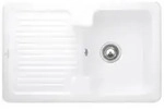 Villeroy & Boch Condor Einbausp&uuml;le 674501RW mit Ablaufgarnitur und Handbet&auml;tigung,