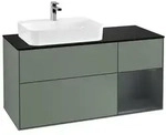 Villeroy und Boch Finion Waschtischunterschrank G402HGGM 120cm, Abdeckplatte...