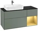 Villeroy und Boch Finion Waschtischunterschrank G402HFGM 120cm, Abdeckplatte...