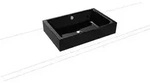 Kaldewei Puro Aufsatzwaschtisch 909106003701 3175, 60x38,5cm, schwarz...