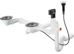 hansgrohe Ab- und &Uuml;berlaufgarnitur 43938000 chrom, automatisch, f&uuml;r...