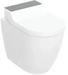 Geberit AquaClean WC-Komplettanlage 146310SJ1 mit Stand-WC, tief, schwarz