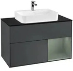 Villeroy und Boch Finion Waschtischunterschrank F372GMHG 100cm, Abdeckplatte...