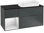 Villeroy und Boch Finion Waschtischunterschrank G272MTHG 120cm, Abdeckplatte...