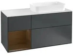 Villeroy und Boch Finion Waschtischunterschrank G271GNHG 120cm, Abdeckplatte...