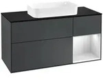 Villeroy und Boch Finion Waschtischunterschrank G302MTHG 120cm, Abdeckplatte...
