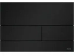 TECEsquare II Metall Bet&auml;tigungsplatte 9240833 schwarz matt, f&uuml;r 2-Mengentechnik