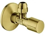 Grohe Eckventil 22037GN0 1/2" x 3/8", Metallgriff, Rosette, Quetschverschraubung 1