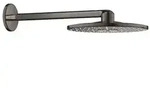 Grohe Rainshower Kopfbrauseset 26475A00 hard graphite, Brausearm 430mm, 2...
