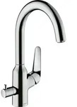 hansgrohe Focus M42 K&uuml;chenarmatur 220 1jet 71803000 chrom, schwenkbarer Auslauf