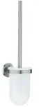 Grohe Essentials WC-B&uuml;rstengarnitur 40374DC1 supersteel, Wandmodell, verdeckte