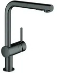 Grohe Minta Sp&uuml;ltisch-Einhebelmischer 30274A00 hard graphite, herausziehbare