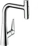 hansgrohe Talis K&uuml;chenarmatur 72824000 chrom, Ausziehbrause, 2et