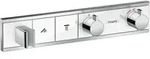 Hansgrohe RainSelect Brausethermostat 15355400 chrom-weiss, f&uuml;r 2 Verbraucher