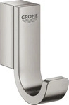 Grohe 41039DC0, Grohe Selection Bademantelhaken 41039DC0 supersteel, einfach