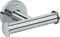 hansgrohe 41725000, Hansgrohe Logis Universal Doppelhaken 41725000 Messing, chrom