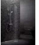 Kludi Logo Thermostat-Dual-Shower-System 6809405-00 Duschsystem, chrom