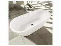 Riho Inspire freistehende Badewanne B091001005 160 x 75 cm, weiß, ohne
