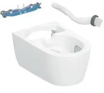 Geberit Wand-WC f&uuml;r Geberit 243647111 AquaClean Sela, wei&szlig;-alpin