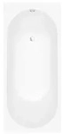 Villeroy und Boch Oberon 2.0 Rechteck-Badewanne UBQ181OBR2DV-01 180x80cm, wei&szlig;